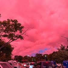 atardecer rojo